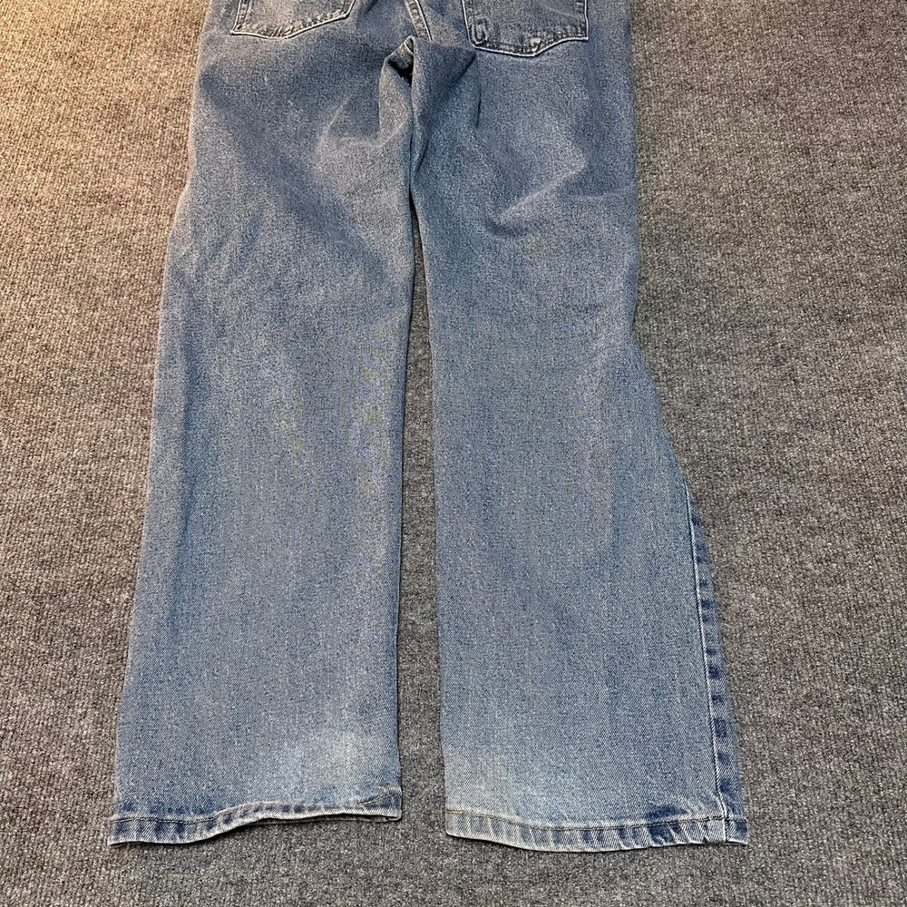 Wrangler Premium Quality Mens Straight Leg Jeans Medium Wash 36x30 1096FXVDB - Picture 5 of 8